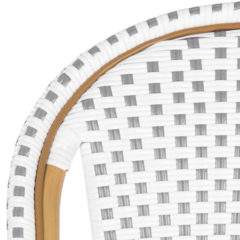 SAFAVIEH Marolyn Stackable Dining Chair (Set of 2) - 18Wx22Dx35H