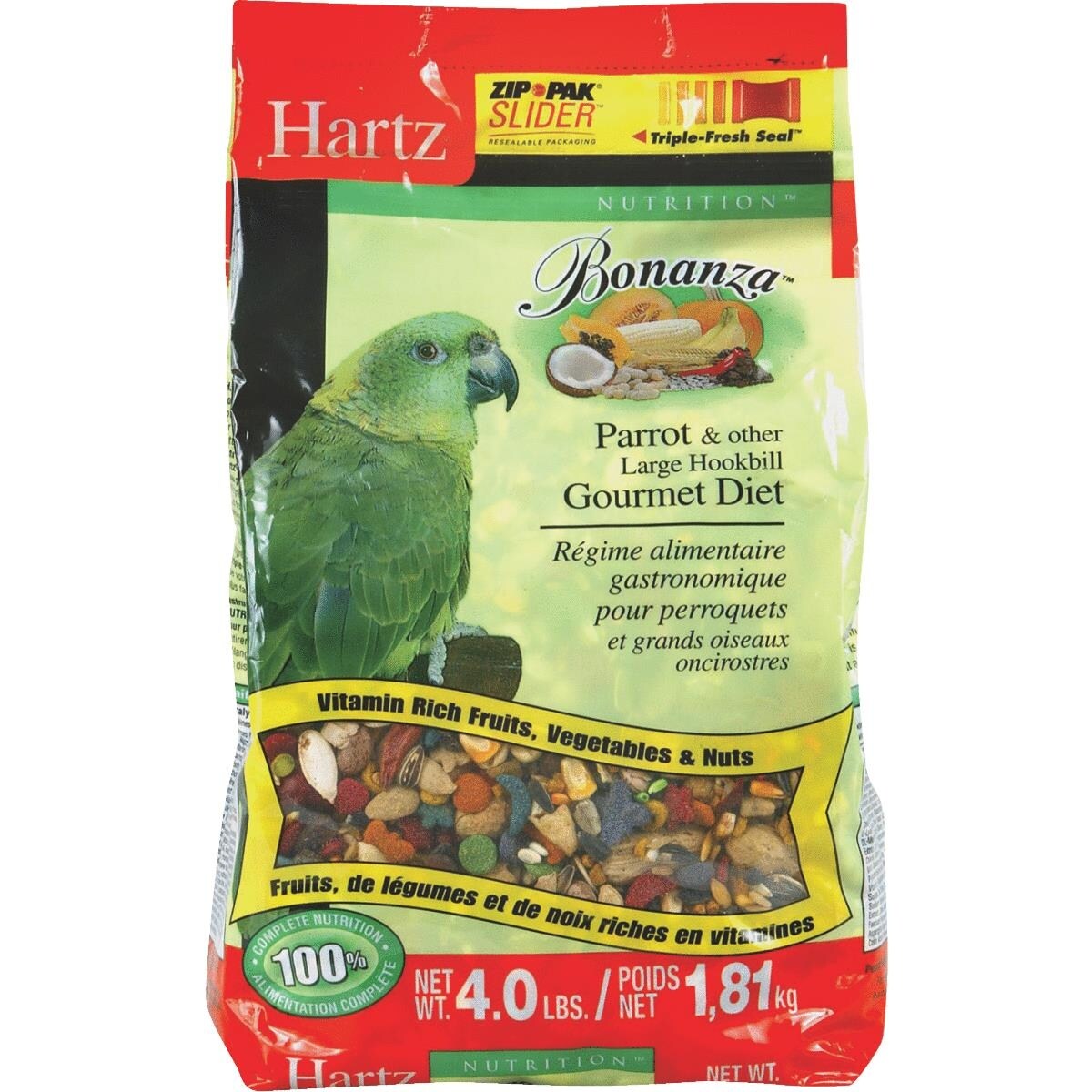 hartz parrot food