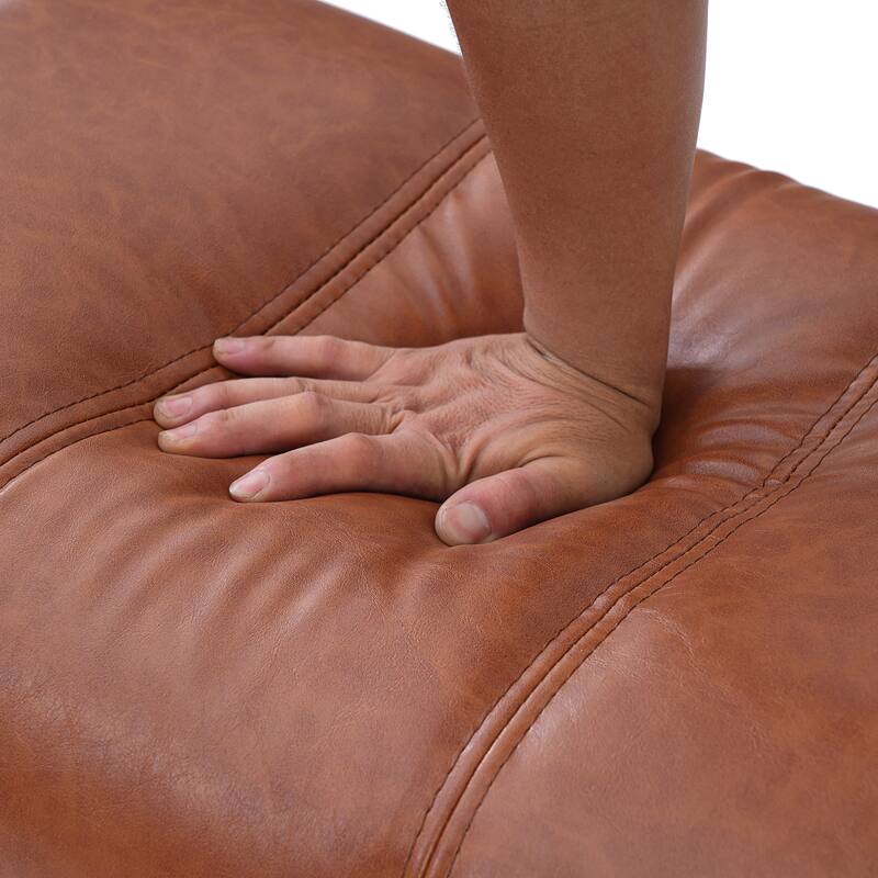 Christopher Knight Home - Modern Upholstered Dining Bench with Faux Fur Tufted Seating