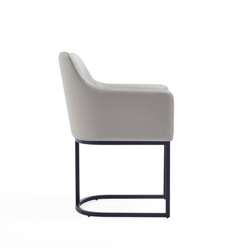 Manhattan Comfort Modern Serena Leatherette Upholstered Dining Chair Set