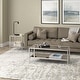 preview thumbnail 8 of 33, Hera 45'' Wide Rectangular Coffee Table with Mirror Shelf