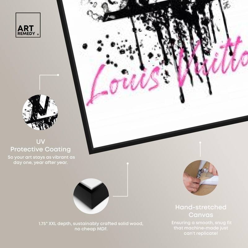 Doll Memories - Louis Drip Canvas by Art Remedy