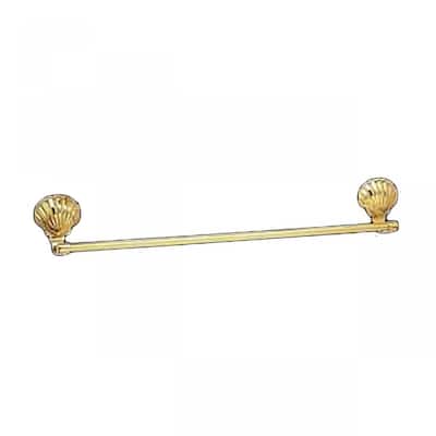 Brass Towel Bar Crest Brackets 30 L Renovators Supply