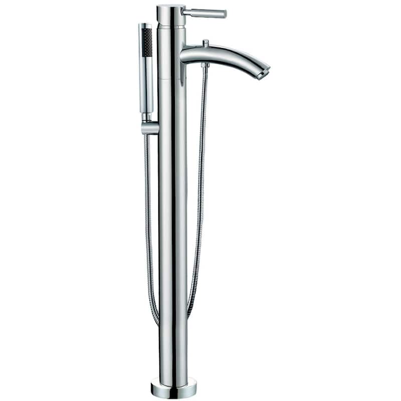 Wyndham Collection Juliette 60" Freestanding Acrylic Soaking Tub with
