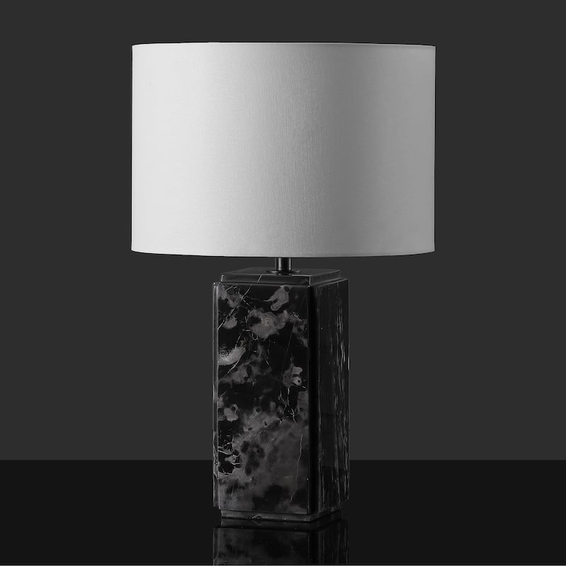 SAFAVIEH Couture Zahra Marble Tall Table Lamp - 15"W x 15"D x 23"H