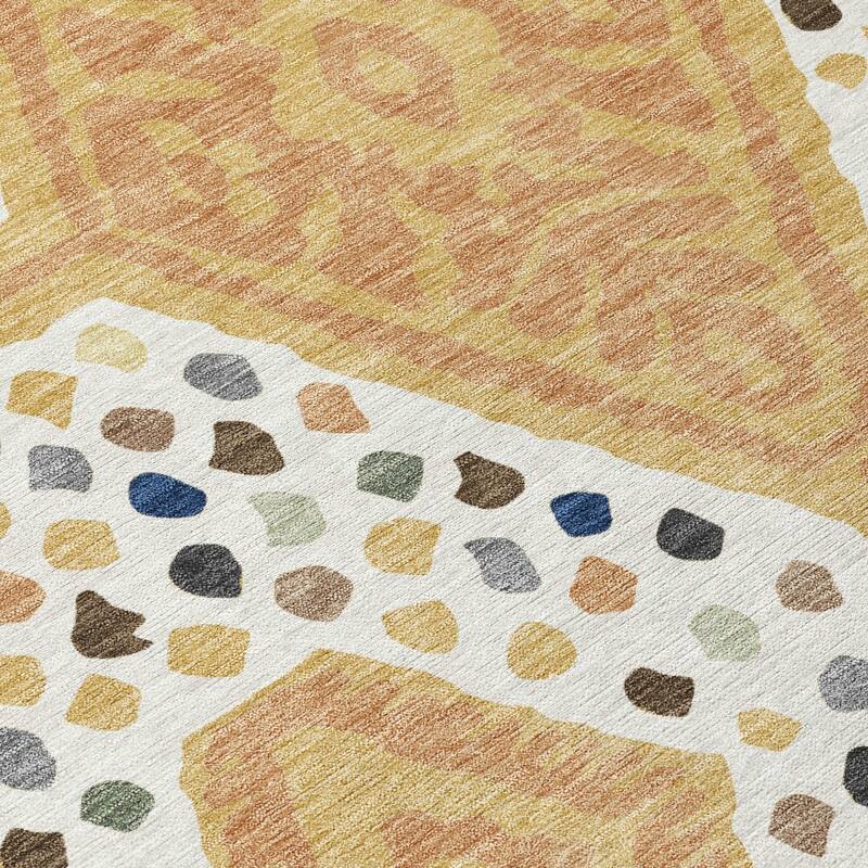 Machine Washable Indoor/ Outdoor Global Nipsey Chantille Rug