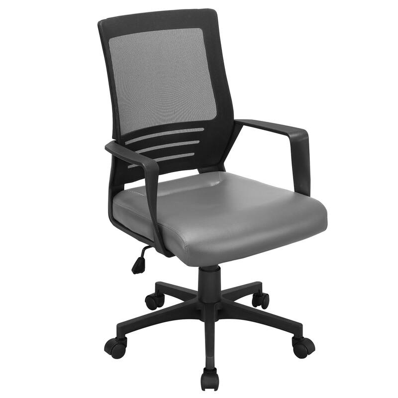 Yaheetech Adjustable Ergonomic Mesh Office Chair with Lumbar Support