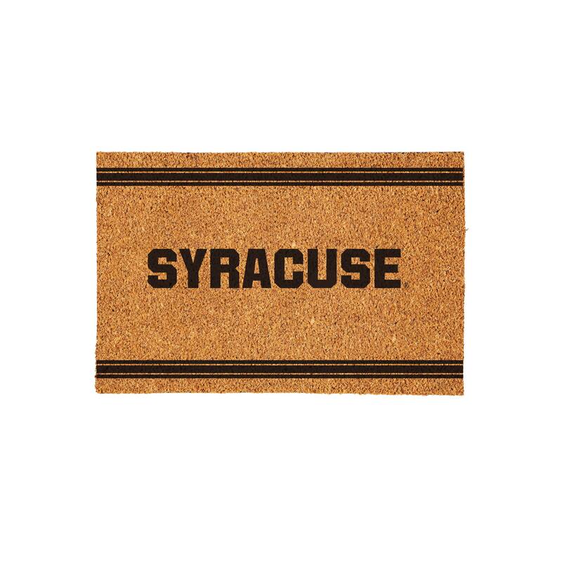 Syracuse University Monochrome Indoor/Outdoor Coir Door Mat