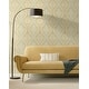 preview thumbnail 6 of 6, Seabrook Designs Nadia Striped Damask Unpasted Wallpaper