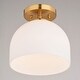 preview thumbnail 3 of 9, Vaxcel Lighting C0314 10" Wide Flush Mount Ceiling Fixture
