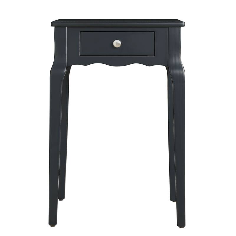 Daniella 1-Drawer Wood Storage Side Table by iNSPIRE Q Bold