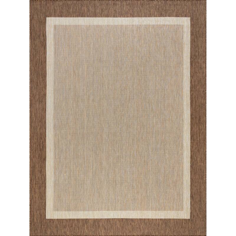 Exo Coastal Border Indoor/Outdoor Area Rug