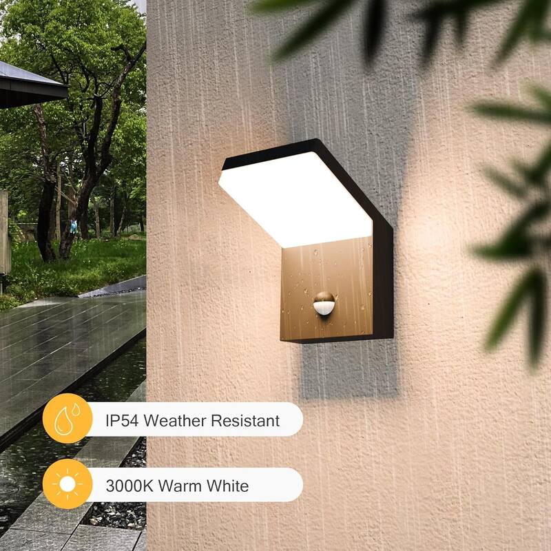 Wall Light Outdoor LED Wall Mount Lamp Wall Sconce with Motion Sensor Lantern Fixture