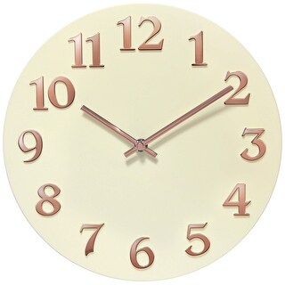 Infinity Instruments Vogue Aluminum Wall Clock