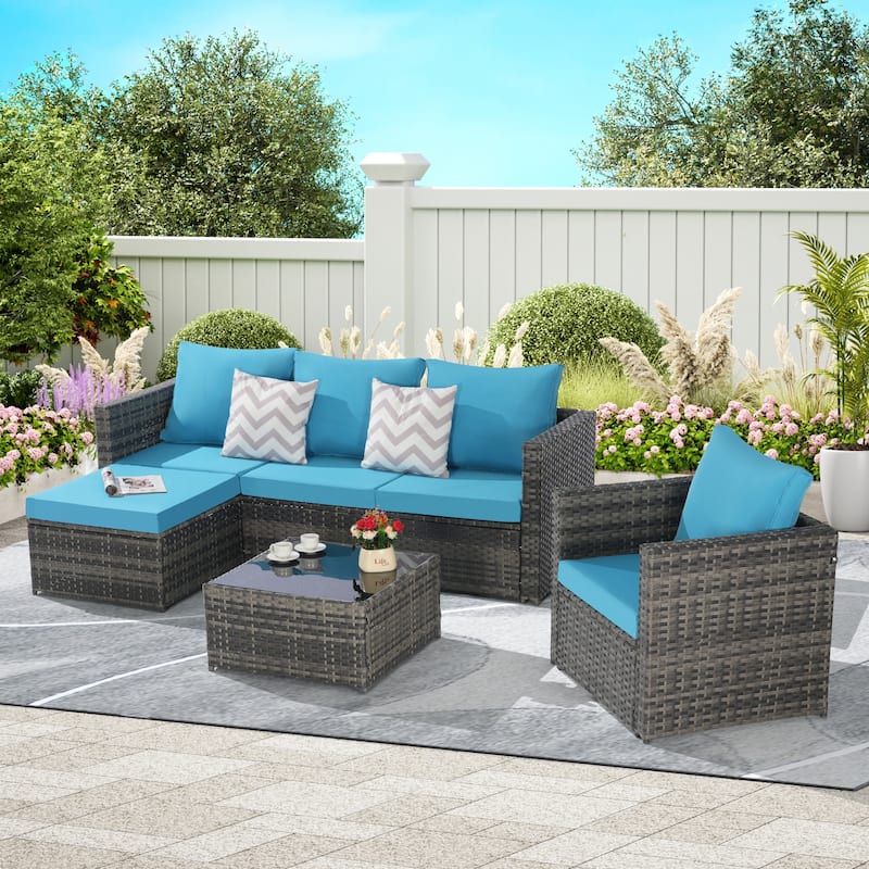 3 Pieces Patio Furniture Set