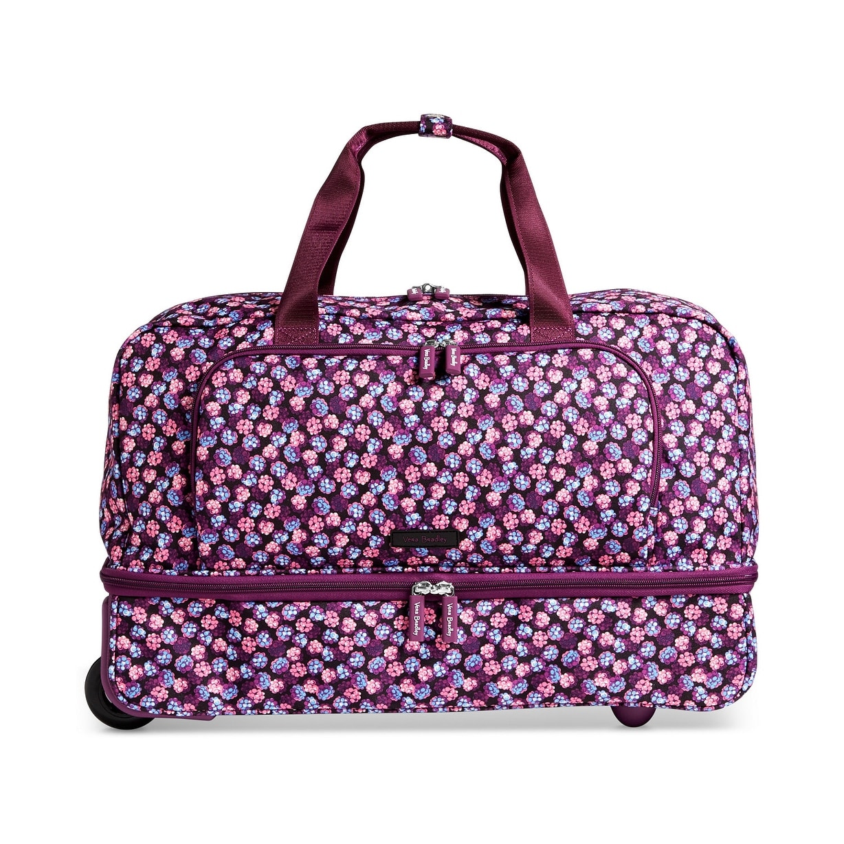 vera bradley rolling tote