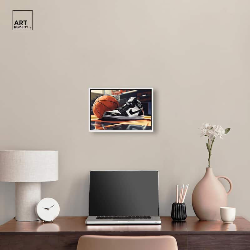 At the Court Canvas by Art Remedy