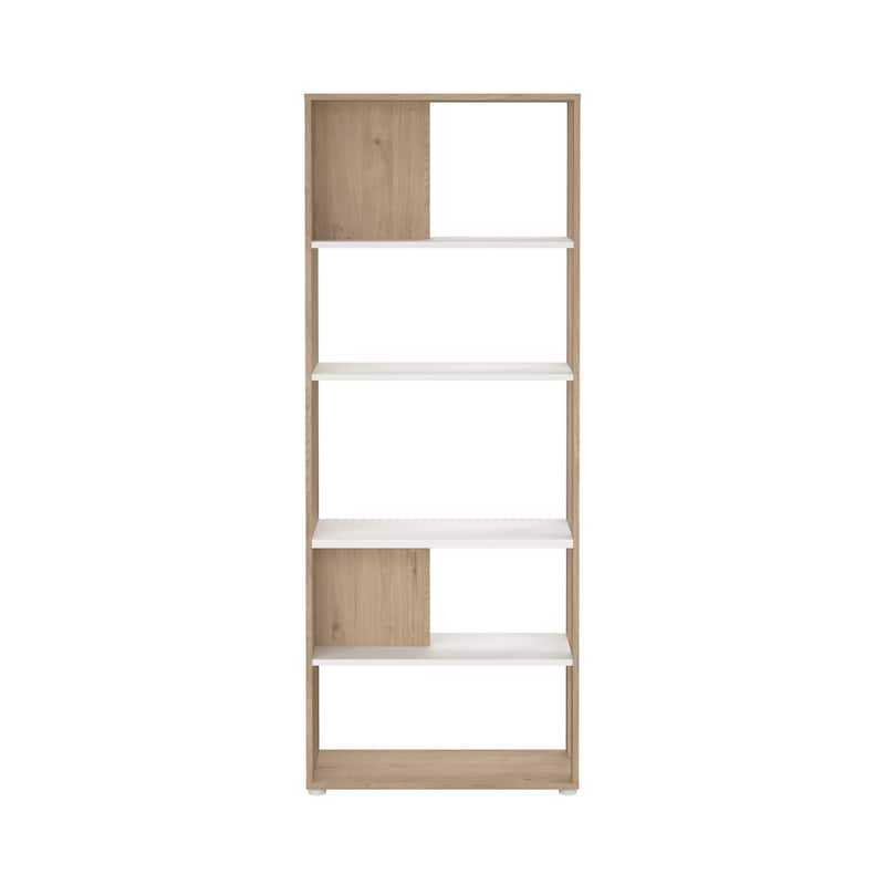 Carson Carrington Sign 5 Shelf Bookcase / Room Divider