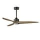 preview thumbnail 1 of 7, Maxim 88831 Woodwind 52" 3 Blade Indoor / Outdoor LED Ceiling Fan Charcoal Bronze