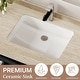 preview thumbnail 24 of 73, 48" Modern Floating Single Bathroom Vanities with Sink, Brown or Natural wood, 2 Drawers