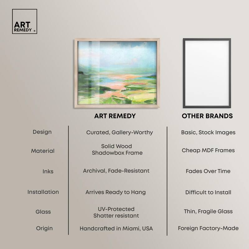 Enjoy the Nature Shadowbox by Art Remedy
