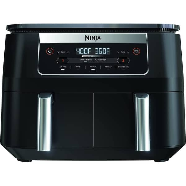 Ninja DZ090 Foodi 5-in-1 DualZone 2-Basket Air Fryer (Black) - Bed Bath ...