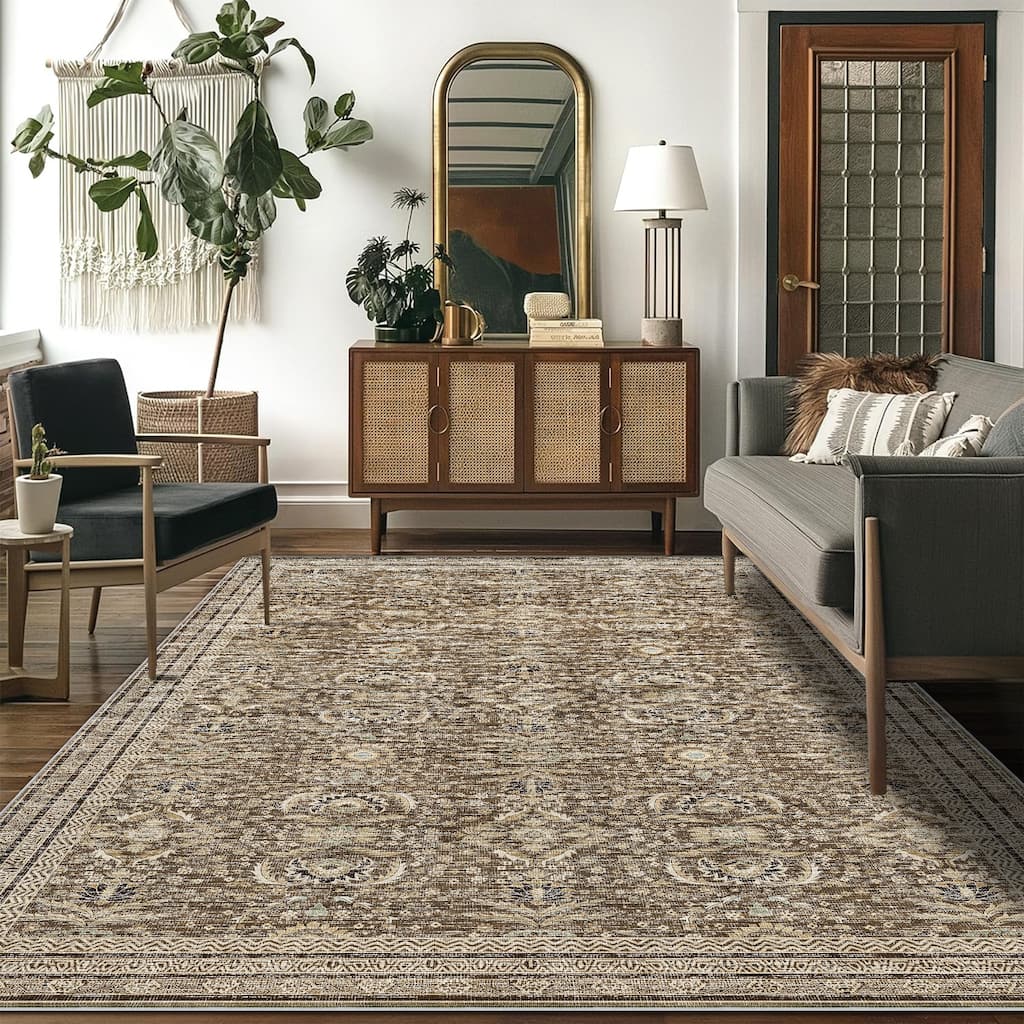 Vintage Distressed Carpet