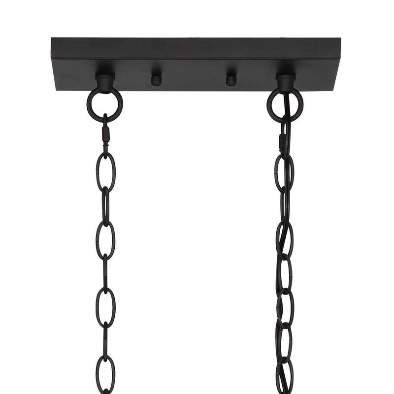 Acroma 3-light Rectangle Island Chandelier for Dining Room - 25 inches