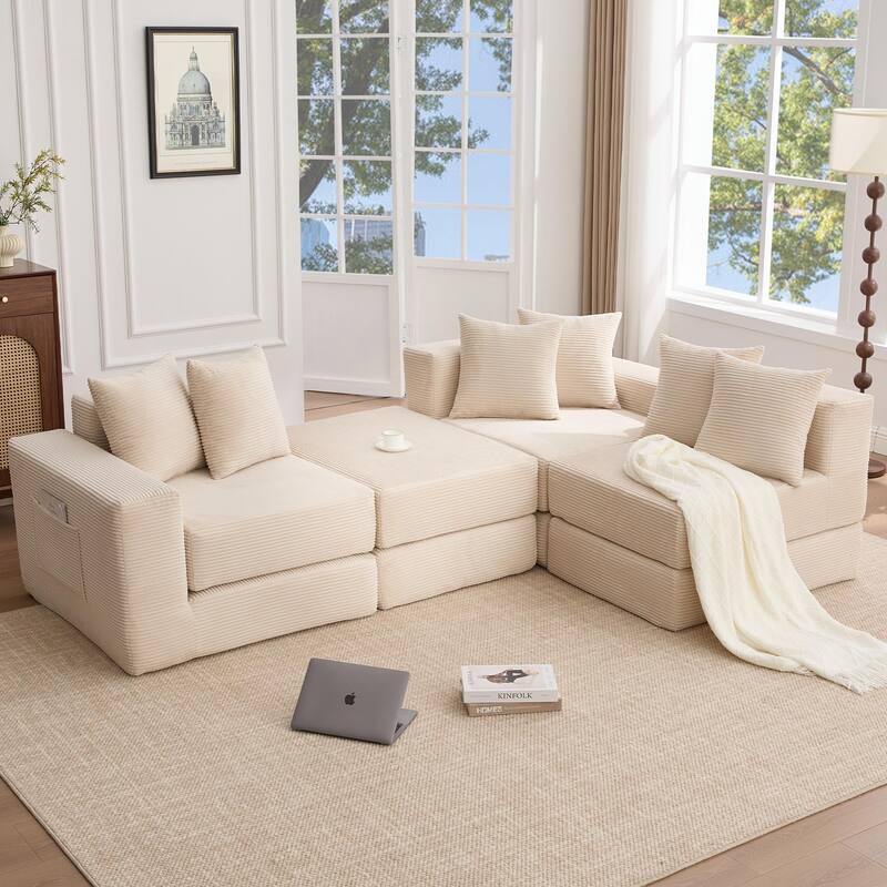 10-in-1 Convertible Sofa Sectional