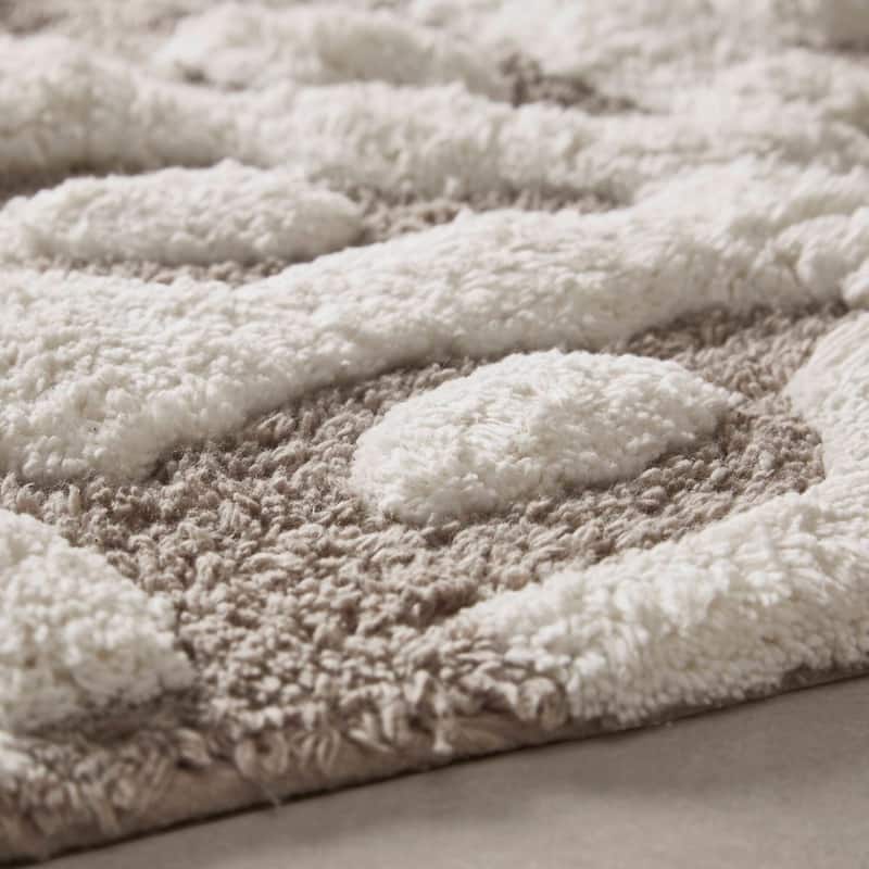 Madison Park Marrakesh Medallion Cotton Tufted Bath Rug