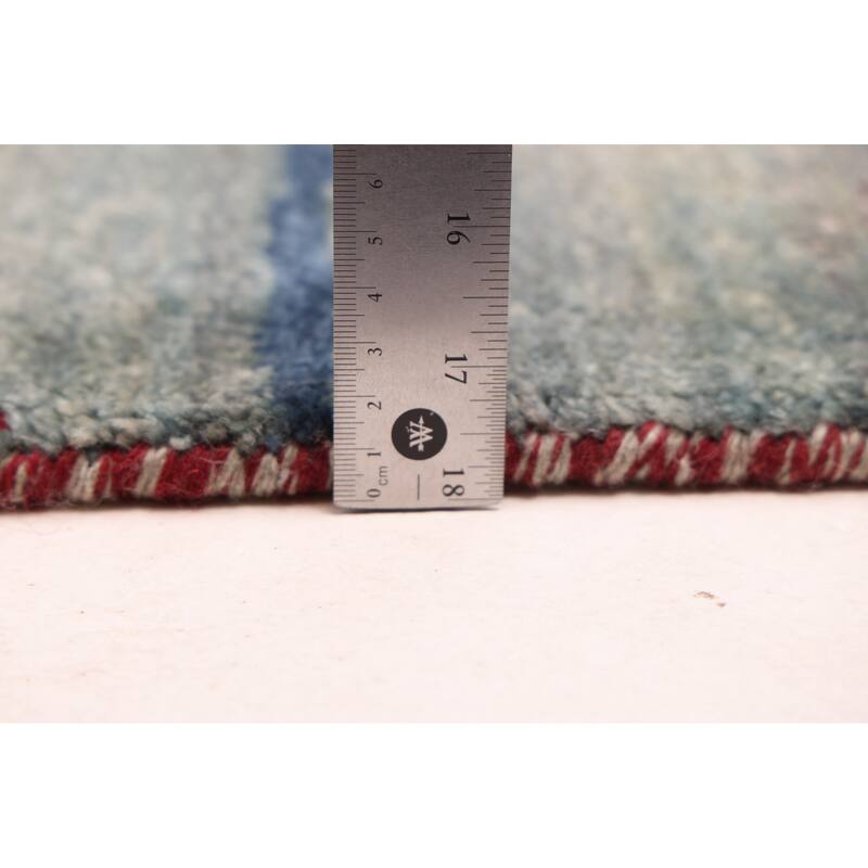 ECARPETGALLERY Hand-knotted Peshawar Ziegler Dark Red Wool Rug - 5'0 x 7'1