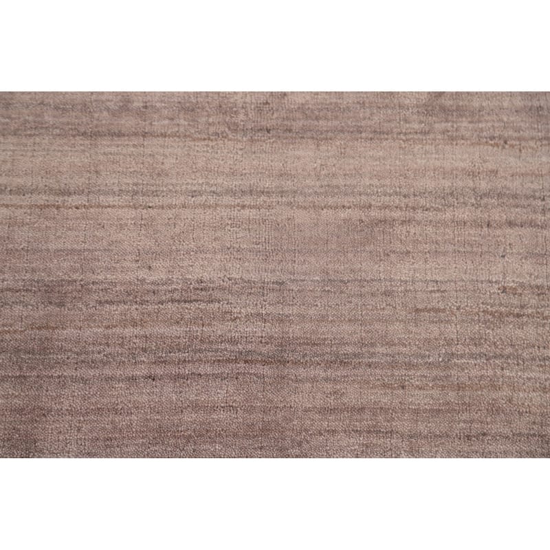 Gabbeh Indian Area Rug Handmade Silk Carpet - 7'11"x 9'9"