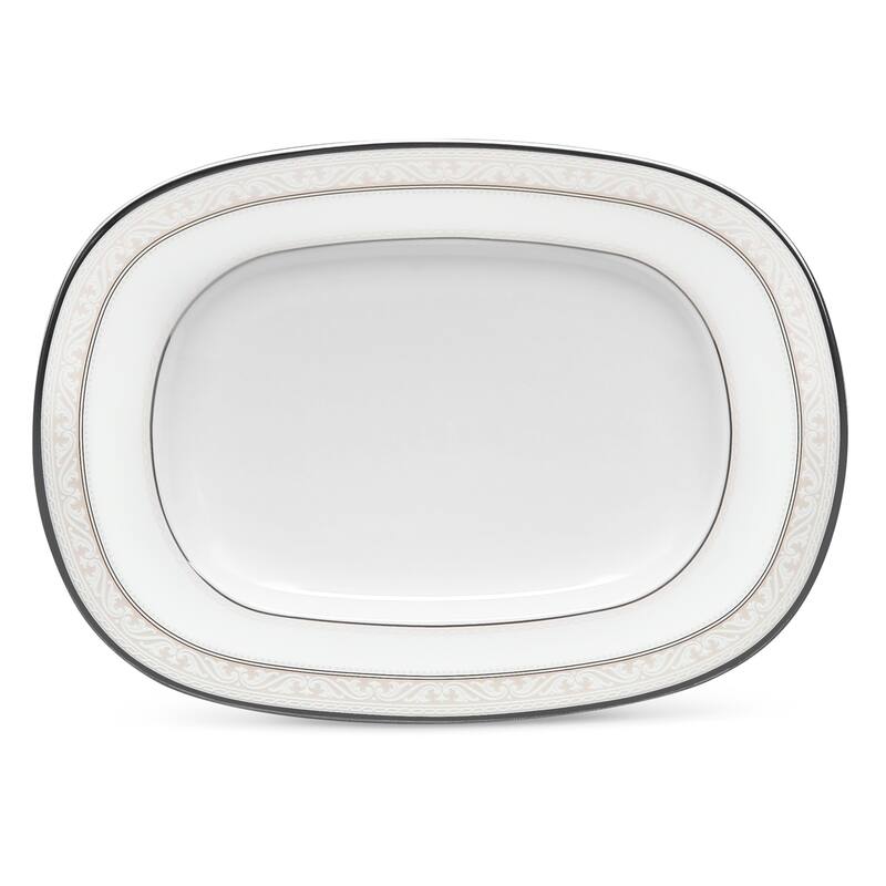 Montvale Platinum Butter/Relish Tray, 8.25"