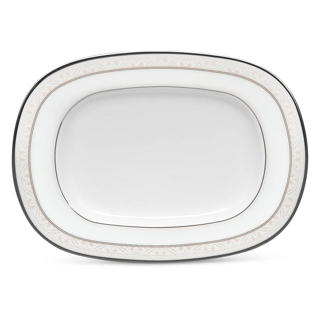 Montvale Platinum Butter/Relish Tray, 8.25"