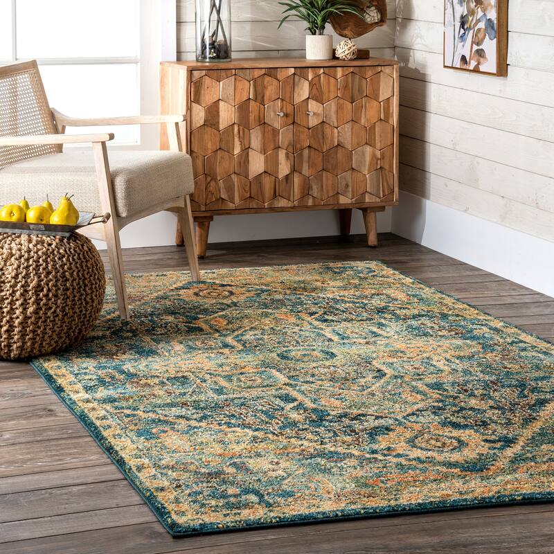 Nuloom Tabetha Tribal Medallion Area Rug
