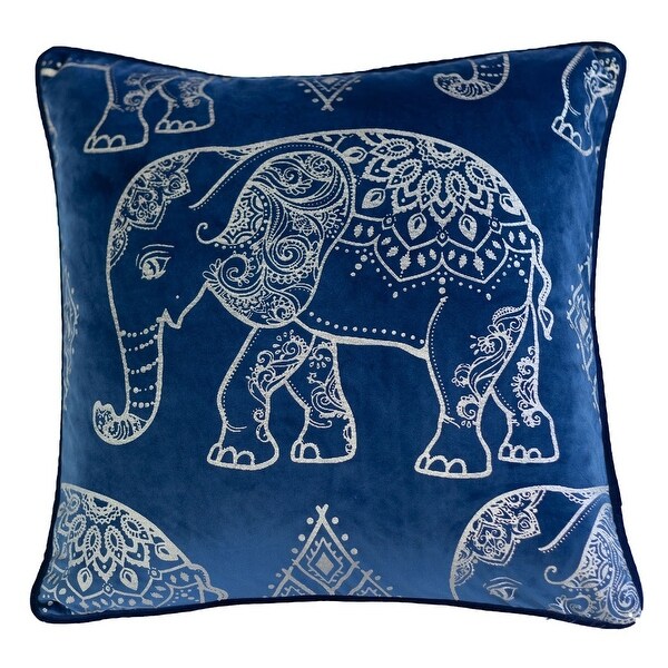 elephant throw pillow