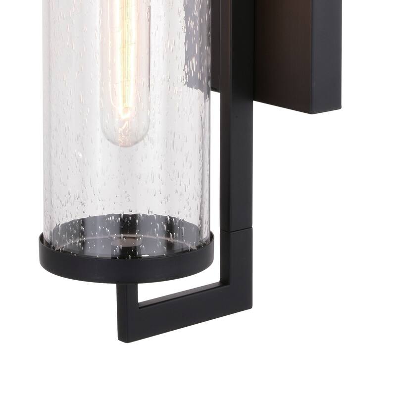 Bellevue Carmen 20" Tall Outdoor Wall Sconce with Seedy Glass Shade