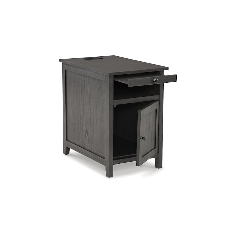 Signature Design by Ashley Treytown Chairside End Table - 16"W x 24"D x 24"H