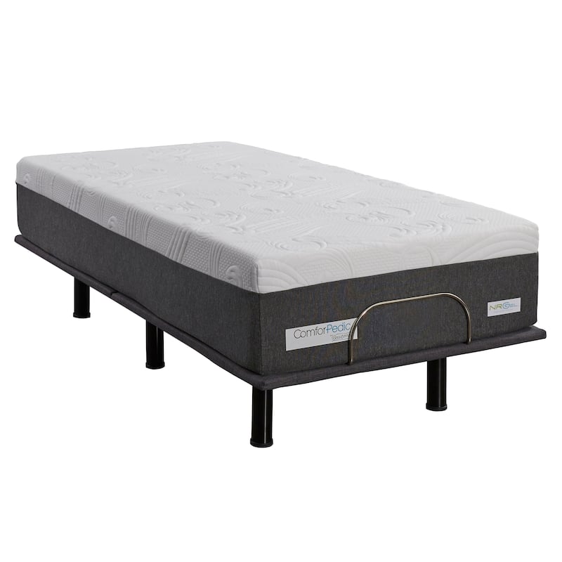 ComforPedic from BeautyRest 14-inch Mattress and Adjustable Bed Set