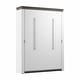 preview thumbnail 15 of 22, Orion 67W Queen Murphy Bed by Bestar