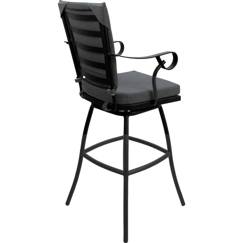 Outdoor or Indoor Counter 26", 30" or Extra Tall 34" Bar Stool - Jamey