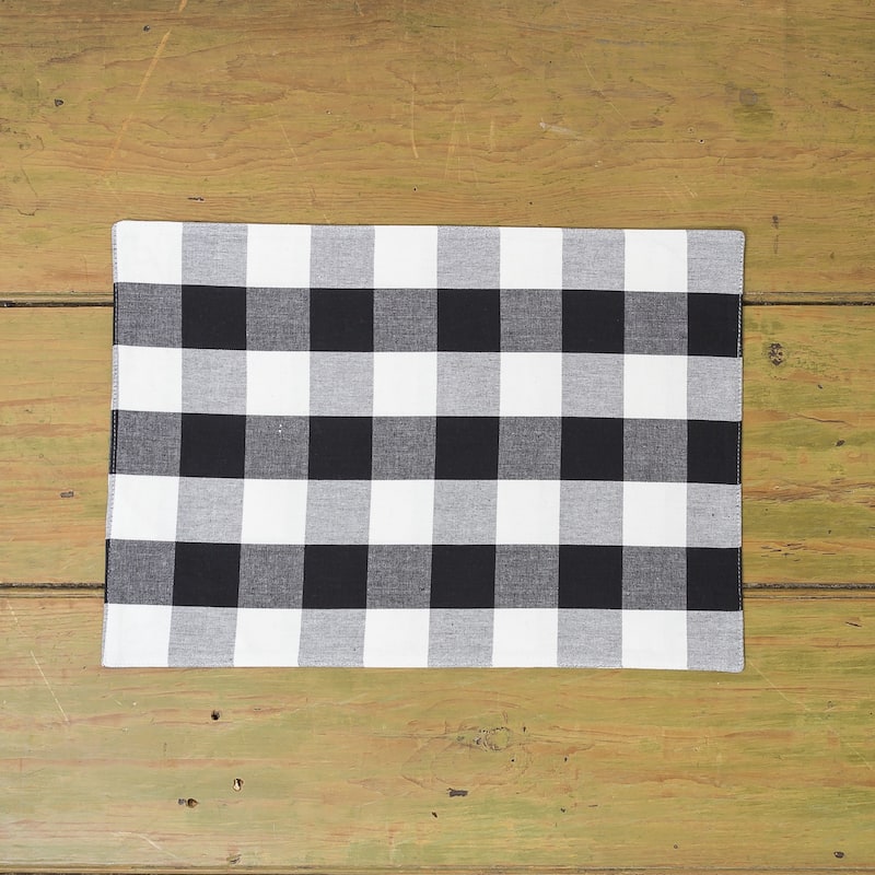 Franklin Checkered Plaid Placemat Set of 4