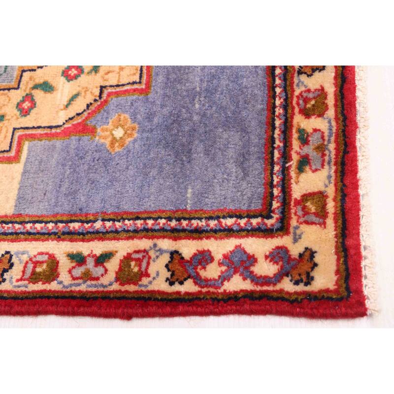 ECARPETGALLERY Hand-knotted Kayseri Vintage Red Wool Rug - 5'11 x 10'8
