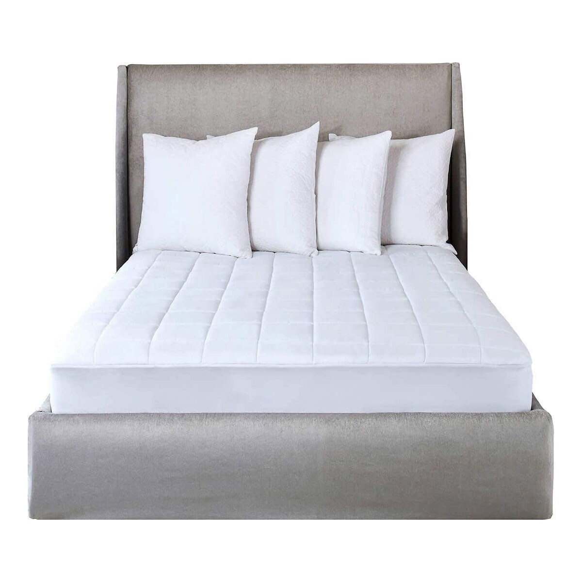 Slumber Rest Premium Soft Quilted Heated Electric Mattress Pad Box Pat - On  Sale - Bed Bath u0026 Beyond - 29075558
