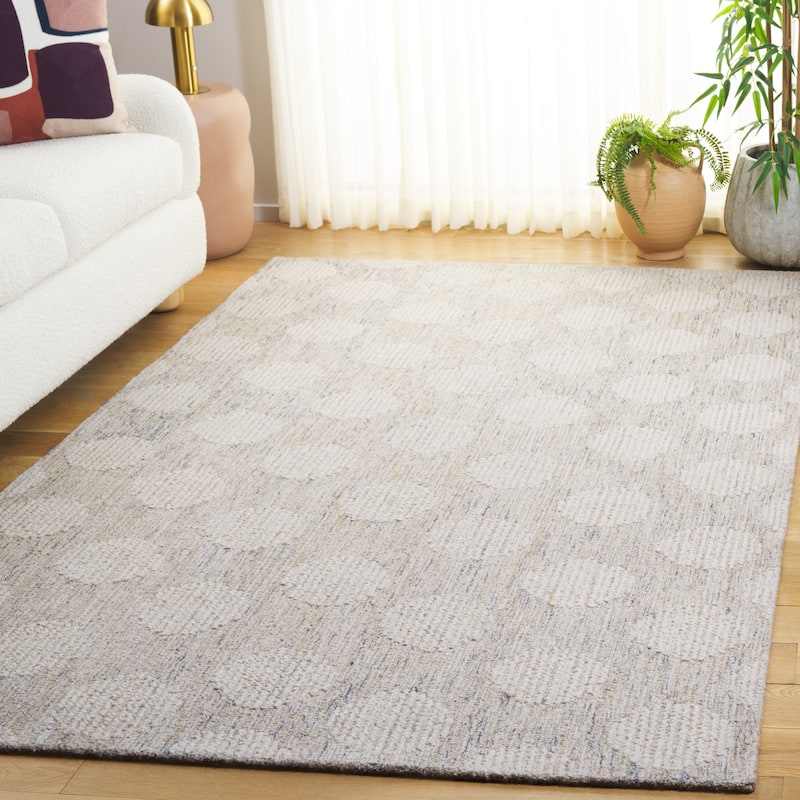 SAFAVIEH Handmade Metro Pierina Wool Rug - 6' x 9' - Gold/Ivory