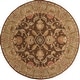 preview thumbnail 26 of 53, Artistic Weavers Coliseum Hand Tufted Traditional Border Wool Area Rug 8' Round - Brown/Camel