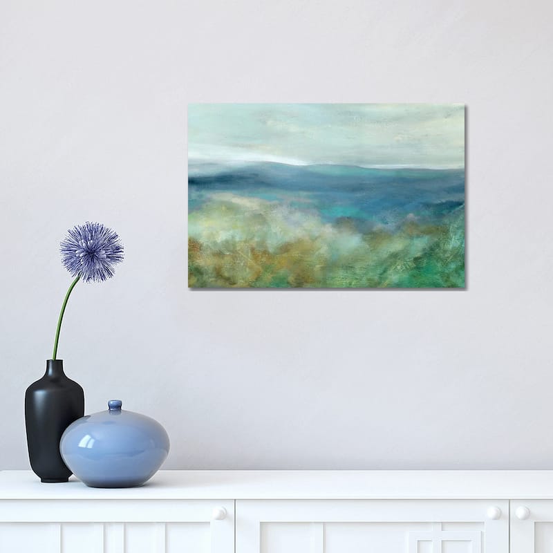 iCanvas "Blue Mountain Overlook" by Carol Robinson Canvas Print - 12x18x1.5