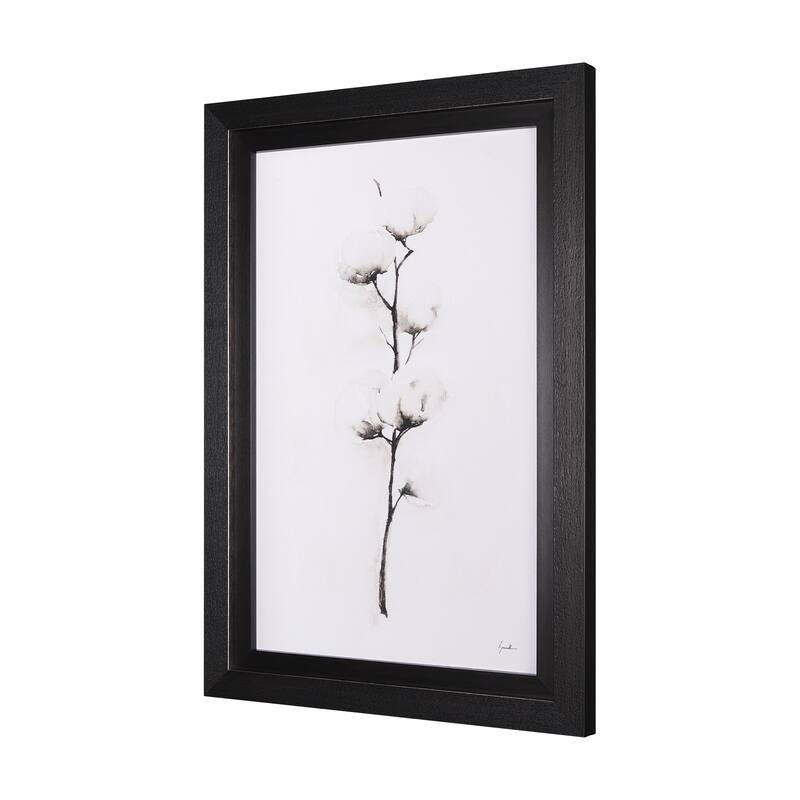 Snow Greetings II Framed Art Print