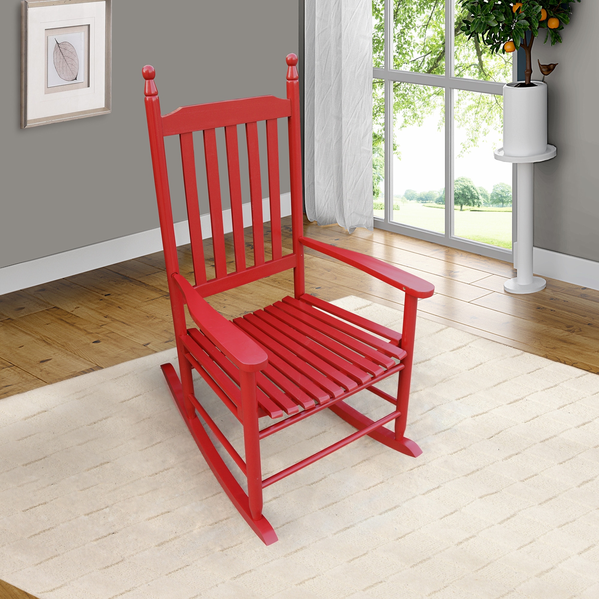 Maine porch rocker top