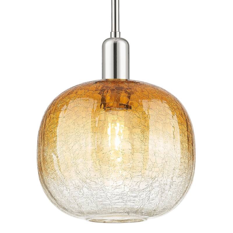 Innovations Lighting 716-1S-G481-10AM Brookhaven Sphere 10" Wide Mini - Polished Nickel